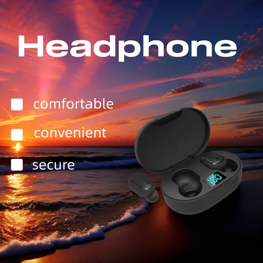 E6S Wireless Bluetooth Earphones TWS